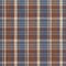Wedgewood Plaid - Blue,Brown Plaid Upholstery Fabric 54 Inches"